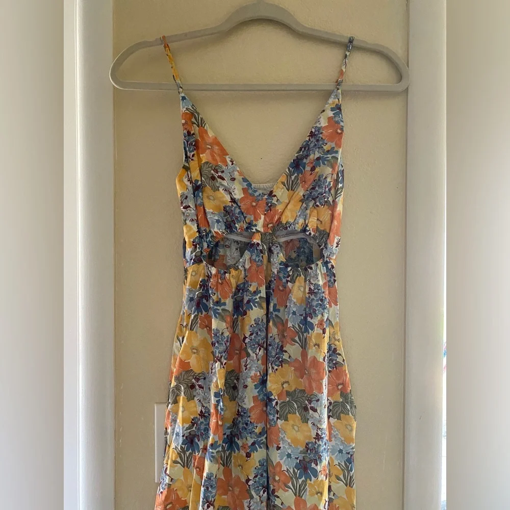 A&F Maxi Floral Dress